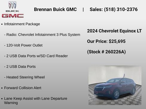 Certified 2024 Chevrolet Equinox LT AWD/4WD image 12