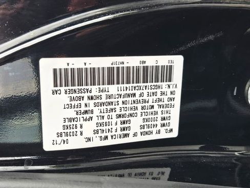 Used 2012 Honda Accord EX image 32