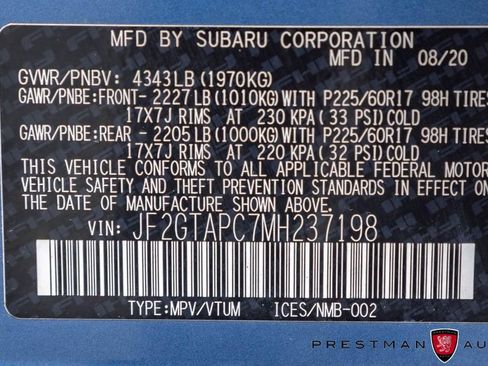 Used 2021 Subaru Crosstrek 2.0i Premium image 39