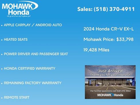 Certified 2024 Honda CR-V EX-L image 5