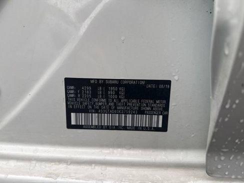 Used 2019 Subaru Impreza 2.0i Premium w/ Eyesight & BSD/Rcta & SRF image 18