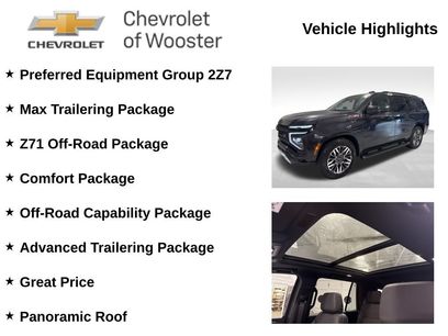 New 2026 Chevrolet Tahoe Z71 w/ Z71 Off-Road Package