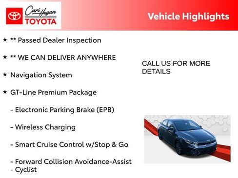 Used 2023 Kia Forte GT-Line w/ GT-Line Premium Package FWD image 5