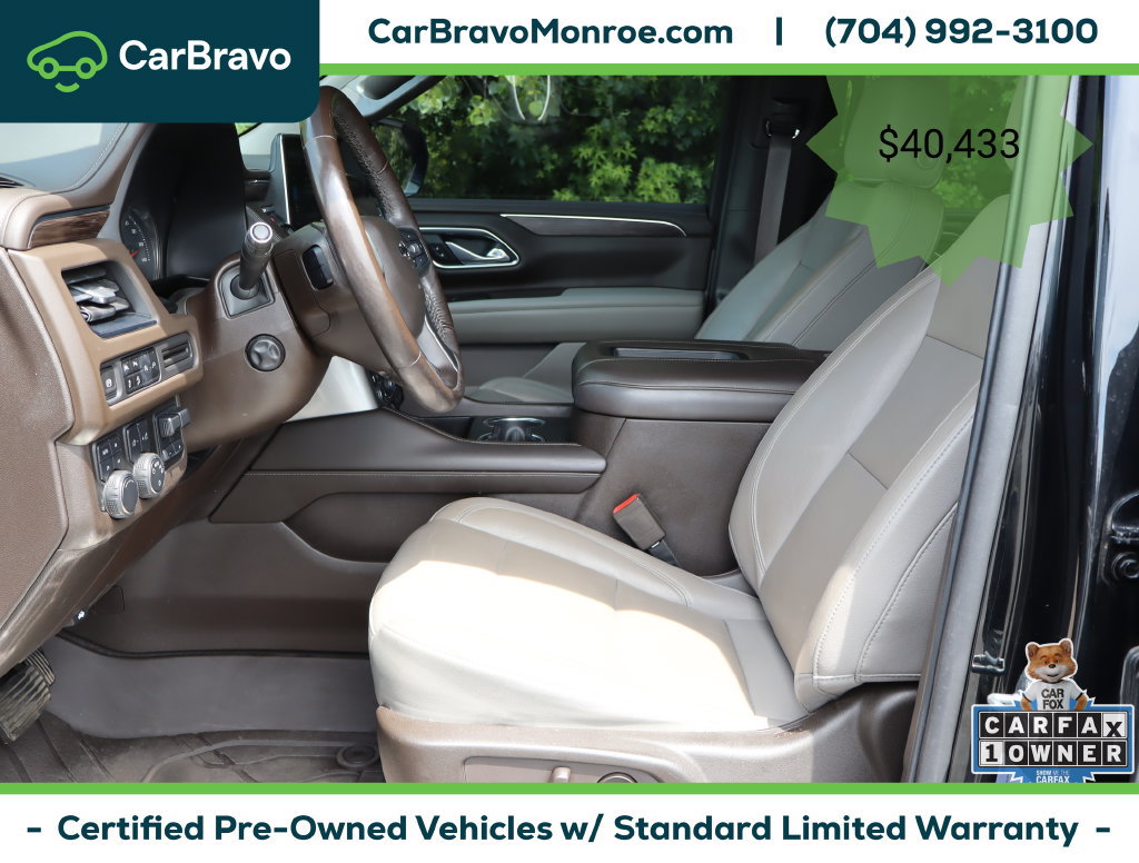 Certified 2021 Chevrolet Tahoe Z71 w/ Z71 Signature Package AWD/4WD image 14