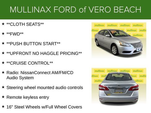 Used 2015 Nissan Sentra SV FWD image 5