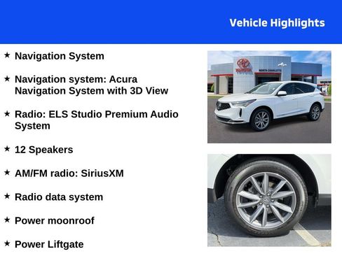 Used 2024 Acura RDX SH-AWD w/ Technology Package image 4