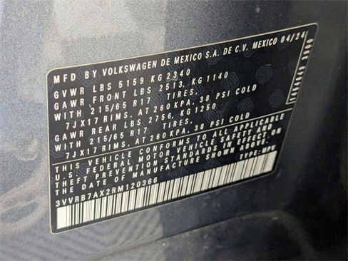 Used 2024 Volkswagen Tiguan S w/ MDO Package, Three-Row image 34