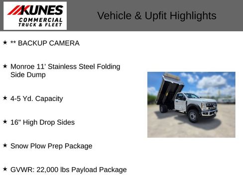 New 2026 Ford F600 4x4 Regular Cab Super Duty w/ XL Chrome Package image 3