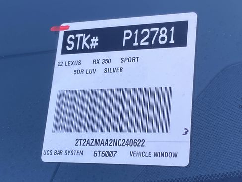 Used 2022 Lexus RX 350 FWD image 31