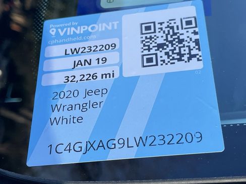 Used 2020 Jeep Wrangler Sport image 3