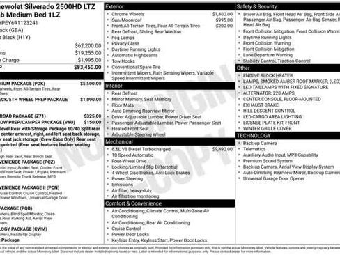 Certified 2024 Chevrolet Silverado 2500 LTZ w/ LTZ Premium Package AWD/4WD image 37
