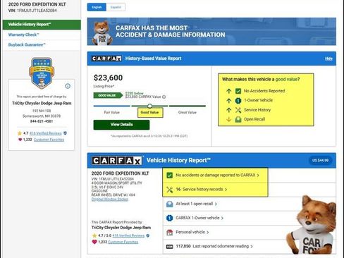 Used 2020 Ford Expedition XLT w/ Equipment Group 202A image 13