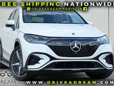 Used 2023 Mercedes-Benz EQE 500 4MATIC SUV w/ Exclusive Trim Package image 2