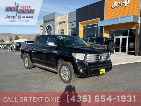 Used 2016 Toyota Tundra Platinum image 1