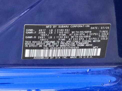 Certified 2025 Subaru Crosstrek 2.5i Sport image 17