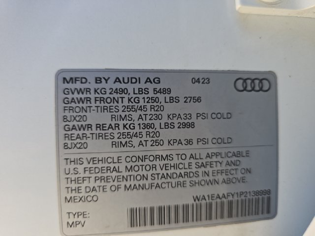 Used 2023 Audi Q5 2.0T Premium Plus w/ Premium Plus Package AWD/4WD image 38