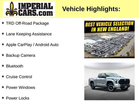 Used 2024 Toyota Tundra SR5 w/ TRD Off-Road Package AWD/4WD image 7