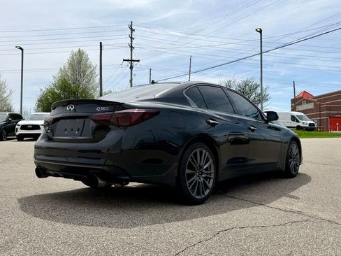 Used 2021 INFINITI Q50 Red Sport 400 w/ Proactive Package image 4