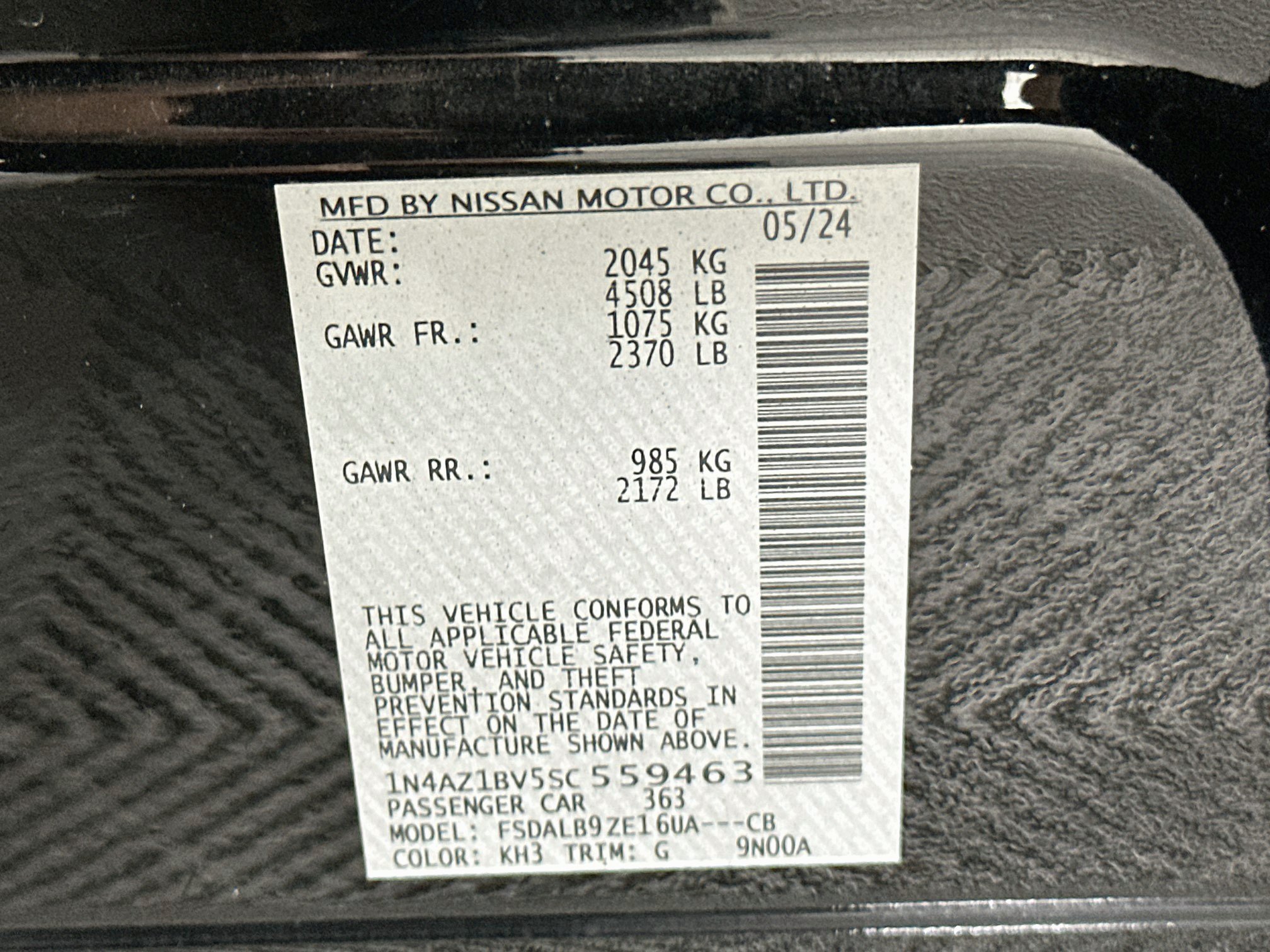 Used 2025 Nissan Leaf S FWD image 12