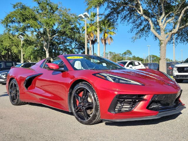 Certified 2022 Chevrolet Corvette Stingray Preferred Conv w/ Z51 Performance Package RWD image 8