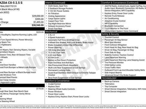 New 2025 MAZDA CX-5 AWD 2.5 S image 11