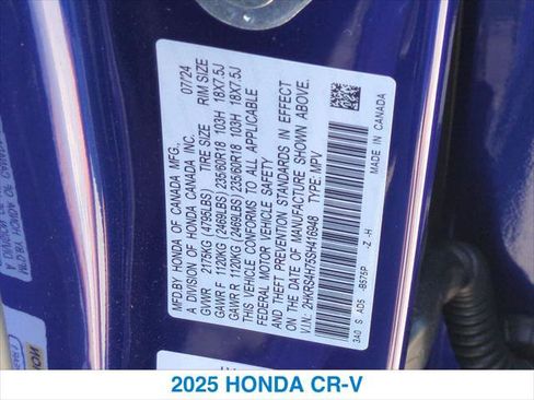 Certified 2025 Honda CR-V EX-L image 26