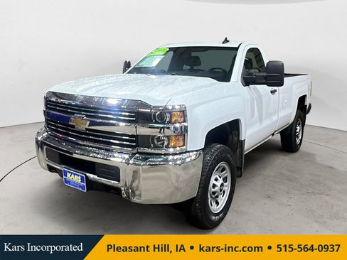 Used 2018 Chevrolet Silverado 3500 W/T w/ Snow Plow Prep Package image 1