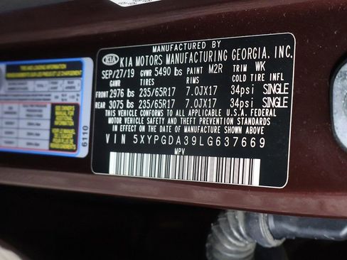 Used 2020 Kia Sorento LX w/ LX I4 Convenience Package image 49