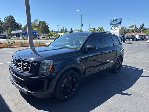 Used 2021 Kia Telluride SX w/ Nightfall Edition Package AWD/4WD image 1