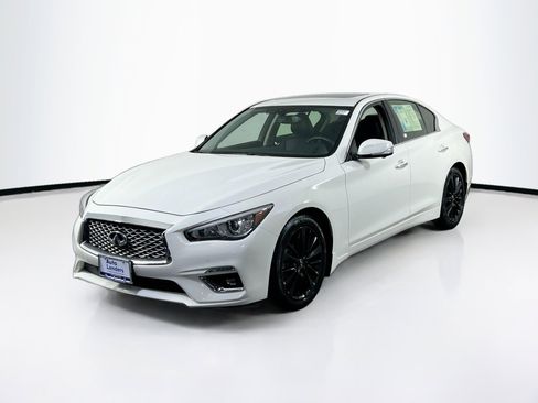 Used 2022 INFINITI Q50 Luxe w/ Cargo Package image 1