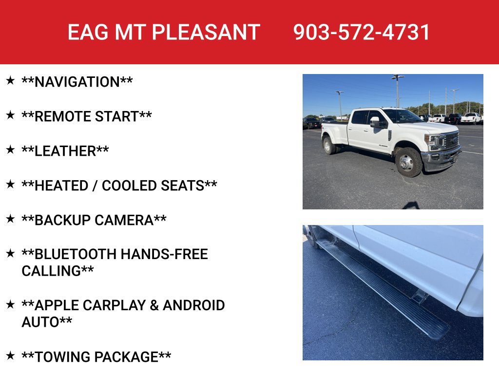 Used 2022 Ford F350 Lariat w/ Lariat Ultimate Package AWD/4WD image 4