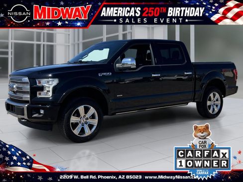 Used 2017 Ford F150 Platinum w/ Equipment Group 701A Luxury AWD/4WD image 1