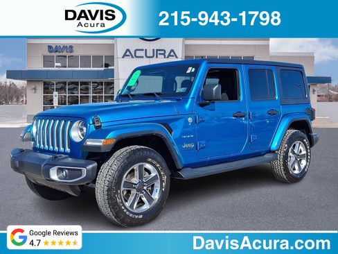 Used 2020 Jeep Wrangler Unlimited Sahara AWD/4WD image 1