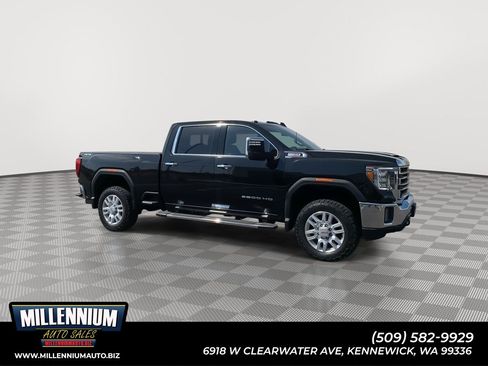 Used 2021 GMC Sierra 3500 SLT w/ SLT Convenience Package AWD/4WD image 1