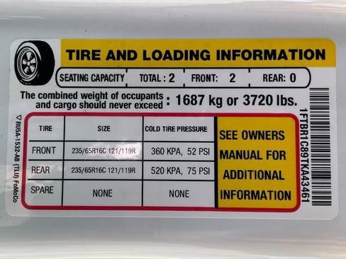 New 2026 Ford Transit 250 148 Medium Roof w/ Load Area Protection Package image 61