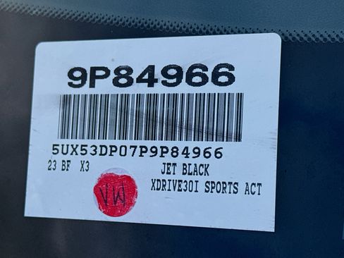 Used 2023 BMW X3 xDrive30i w/ Premium Package image 38