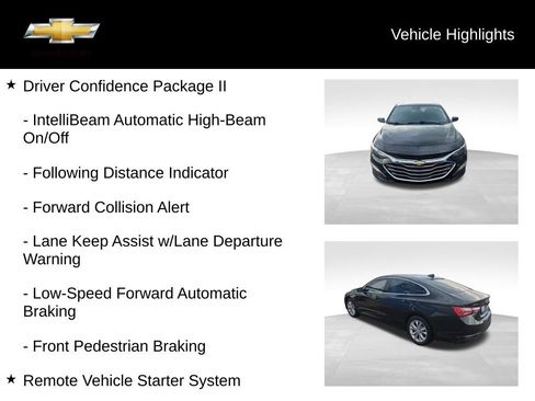 Used 2019 Chevrolet Malibu Hybrid w/ Leather Package FWD image 20
