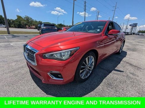 Used 2023 INFINITI Q50 Luxe w/ Cargo Package RWD image 38