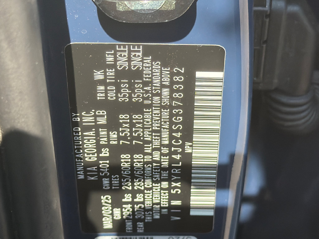 Used 2025 Kia Sorento S w/ Panoramic Sunroof Package FWD image 35
