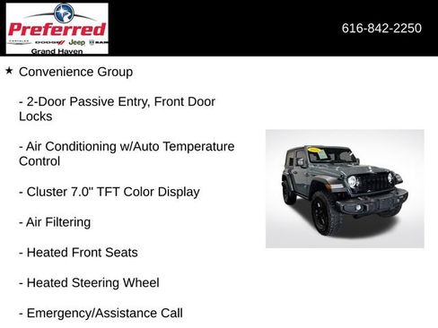 Used 2025 Jeep Wrangler Sport image 33