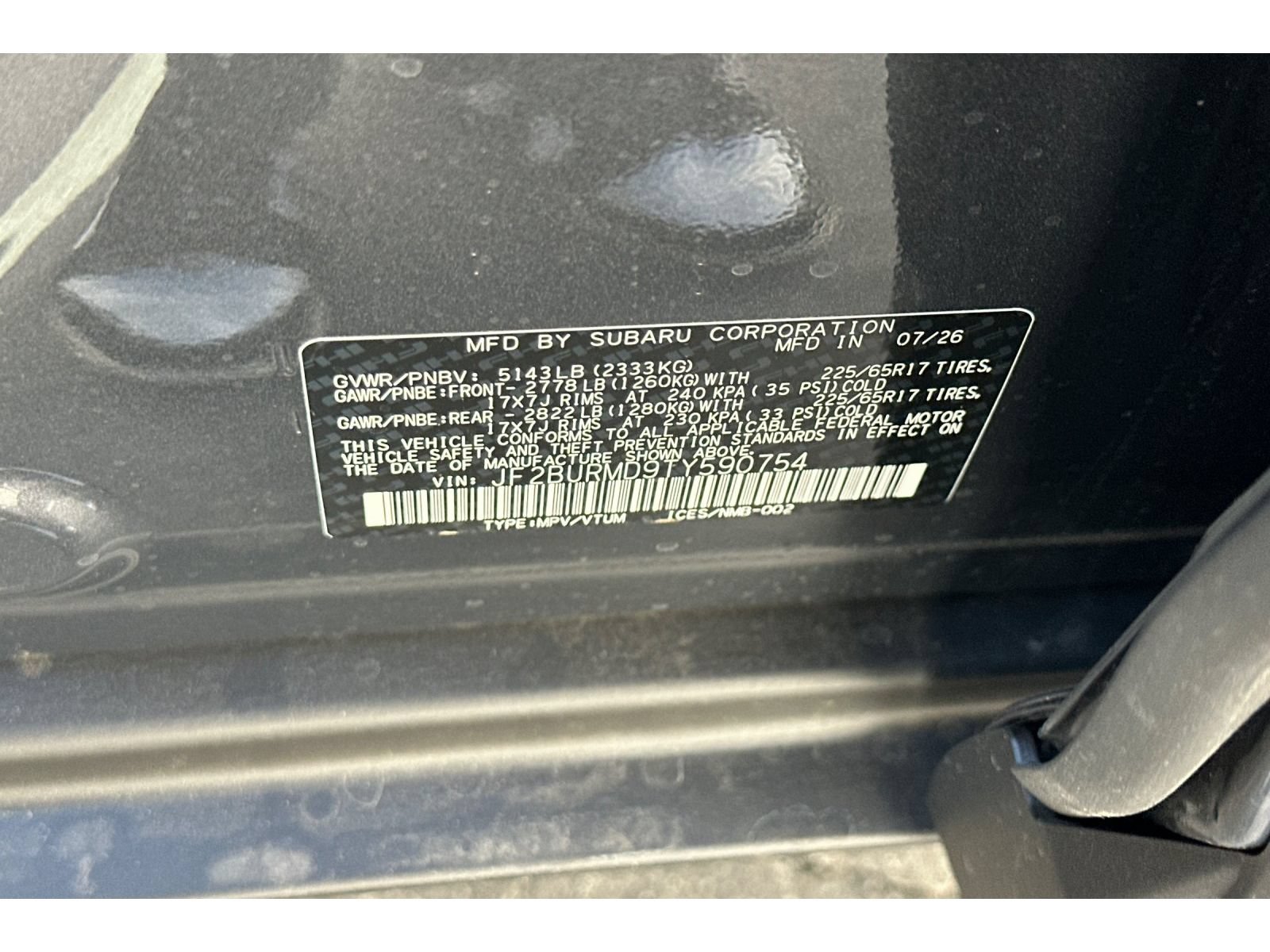 New 2026 Subaru Outback Wilderness AWD/4WD image 26