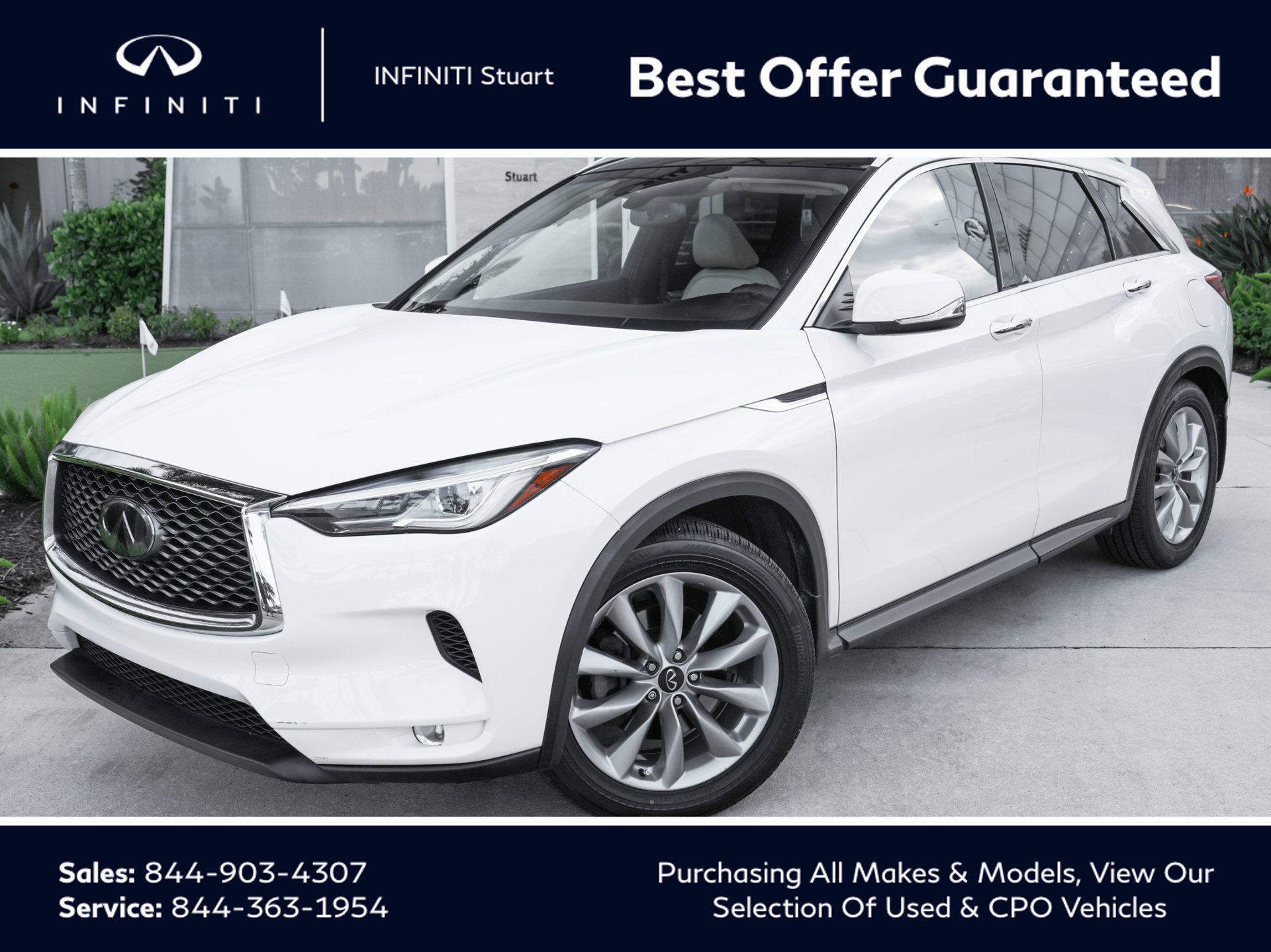 Used 2020 INFINITI QX50 Luxe w/ Navigation Package FWD 360° Tour