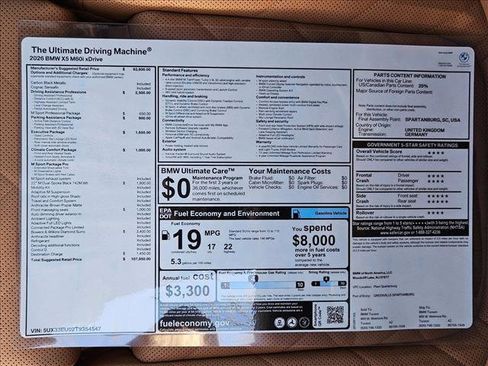 New 2026 BMW X5 M60i image 20