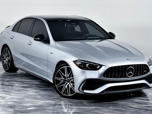 Used 2023 Mercedes-Benz C 43 AMG 4MATIC Sedan w/ Pinnacle Trim Package image 3