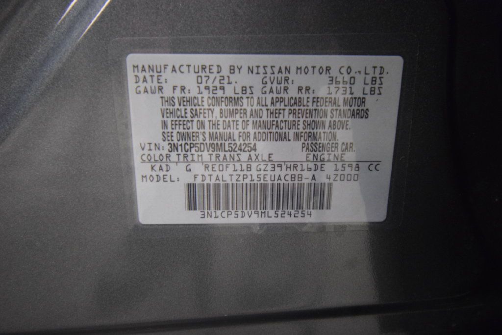 Used 2021 Nissan Kicks SR w/ SR Premium Package FWD image 22
