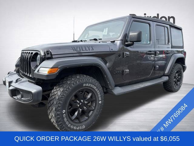 Used 2021 Jeep Wrangler Unlimited Sport AWD/4WD image 2
