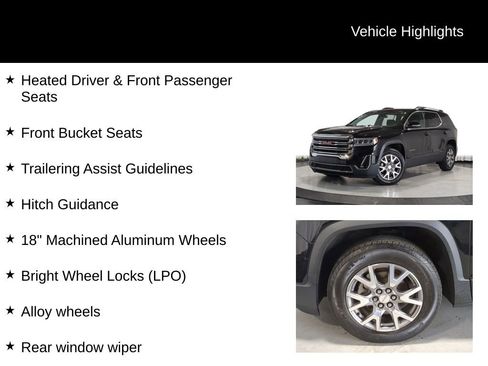 Used 2020 GMC Acadia SLT w/ Trailering Package AWD/4WD image 32