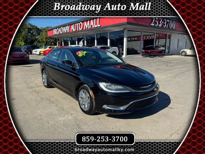 Used 2016 Chrysler 200 Limited w/ Anniversary Edition