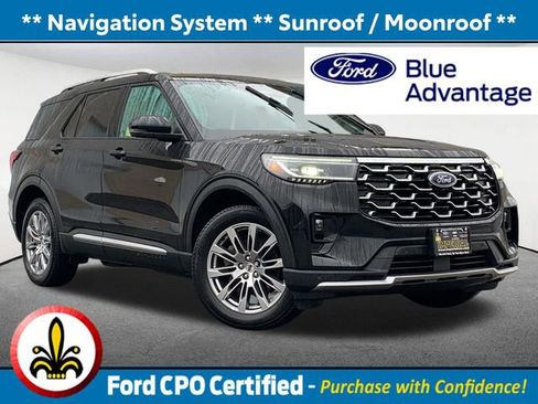 Certified 2025 Ford Explorer Platinum image 1