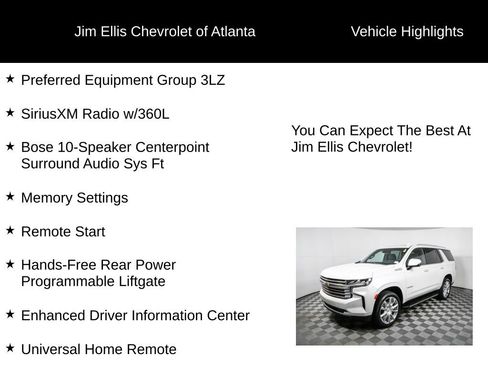 Used 2022 Chevrolet Tahoe High Country image 5